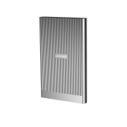 联想（Lenovo） PS2 500GB固态 Type-C USB3.1 移动硬盘（PSSD） 读速高达550MB/s 皓月银 